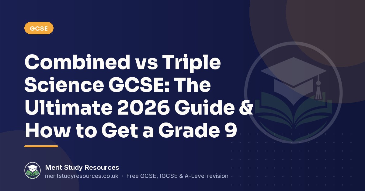 Triple Science Display Combined vs Triple Science GCSE: The Ultimate 2026 Guide & How to Get a ...