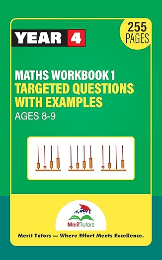 Year 4 Maths Workbook for Ages 8–9: Targeted KS2 Home Learning (Merit Tutors) sample 2