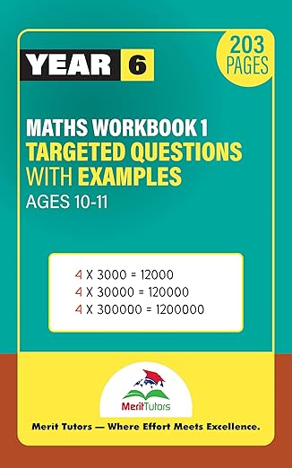 Year 6 Maths Workbook for Ages 10–11: Targeted SATs Practice at Home (Merit Tutors) sample 2